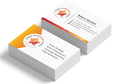 Event Marketing Stars – Business card